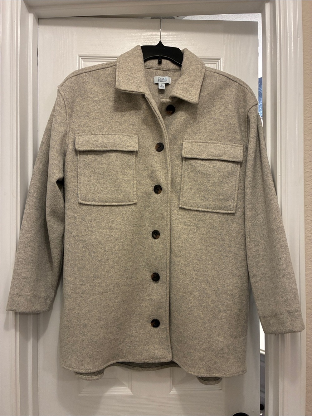 croft & barrow Neutral Gray Jacket